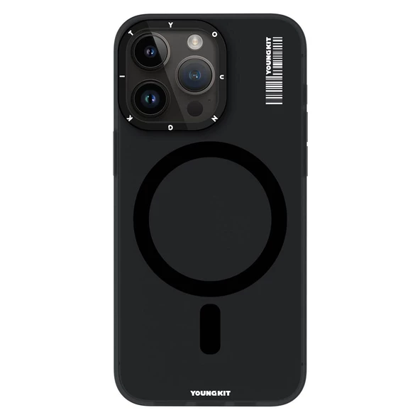 Youngkit Apple iPhone 15 Pro Max Kılıf Magsafe Şarj Özellikli Youngkit Hidden Sand Serisi Kapak ürün görseli 1