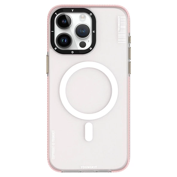 Youngkit Apple iPhone 15 Pro Max Kılıf Magsafe Şarj Özellikli Youngkit Jiansha Serisi Kapak ürün görseli 1