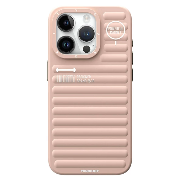 Youngkit Apple iPhone 15 Pro Kılıf Mat Renkli Tasarım YoungKit Original Serisi Kapak ürün görseli 1