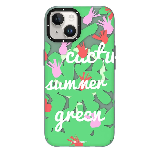 Youngkit Apple iPhone 15 Kılıf Magsafe Şarj Özellikli Yaz Meyvesi Desenli Youngkit Fruity Flavour Serisi Kapak ürün görseli 1
