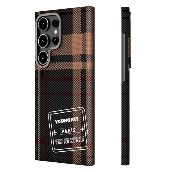Youngkit Galaxy S24 Ultra Kılıf Ekose Desenli Youngkit Gezhi Serisi Kapak ürün görseli 1
