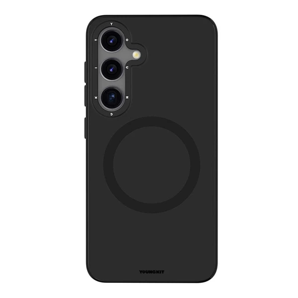 Youngkit Galaxy S24 Kılıf Magsafe Şarj Özellikli Çizilmeye Ve Aşınmaya Dayanıklı Youngkit Velvet Serisi Kapak ürün görseli 1