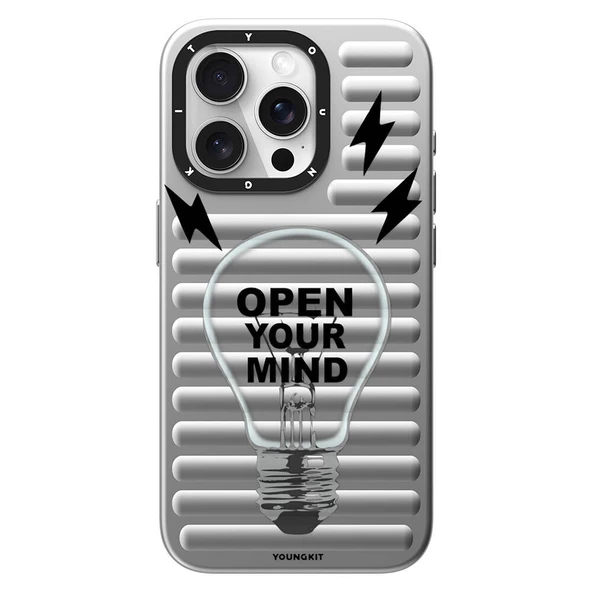 Youngkit Apple iPhone 15 Pro Kılıf Magsafe Şarj Özellikli Youngkit Open Mind Serisi Kapak ürün görseli 1