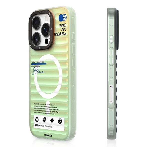 Youngkit Apple iPhone 16 Pro Max Magsafe Şarj Özellikli Youngkit Chameleon Serisi Kapak ürün görseli 1