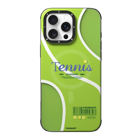 Youngkit Apple iPhone 16 Pro Max Kılıf Magsafe Şarj Özellikli Spor Tasarımlı Youngkit Dynamic Serisi Kapak ürün görseli 1