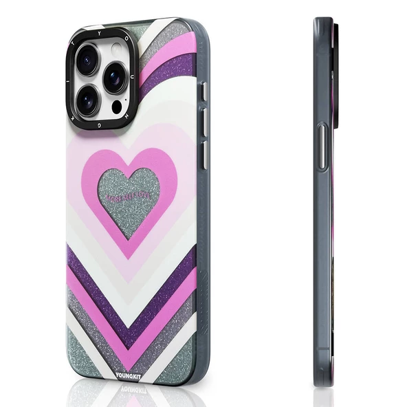 Youngkit Apple iPhone 15 Pro  Max Kılıf Magsafe Şarj Özellikli Youngkit Star Dazzle Serisi Kapak ürün görseli 1