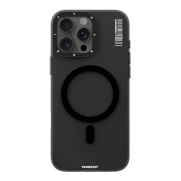 Youngkit Apple iPhone 16 Pro Kılıf Magsafe Şarj Özellikli Youngkit Hidden Sand Serisi Kapak ürün görseli 1