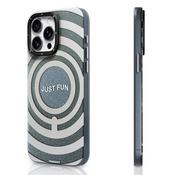 Youngkit Apple iPhone 14 Pro Max Kılıf Magsafe Şarj Özellikli Youngkit Star Dazzle Serisi Kapak ürün görseli 1