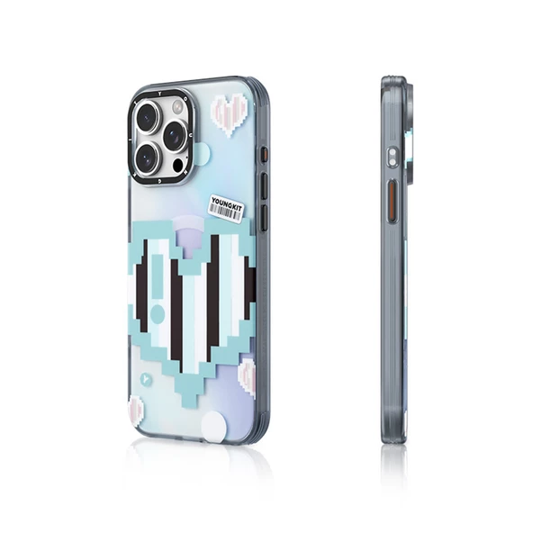 Youngkit Apple iPhone 15 Pro Max Kılıf Magsafe Şarj Özellikli Youngkit Love Serisi Kapak ürün görseli 1