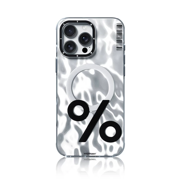 Youngkit Apple iPhone 16 Pro Max Kılıf Magsafe Şarj Özellikli Youngkit Mathematical Serisi Kapak ürün görseli 1
