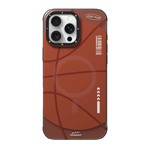 Youngkit Apple iPhone 16 Pro Kılıf Magsafe Şarj Özellikli Spor Tasarımlı Youngkit Dynamic Serisi Kapak ürün görseli 1