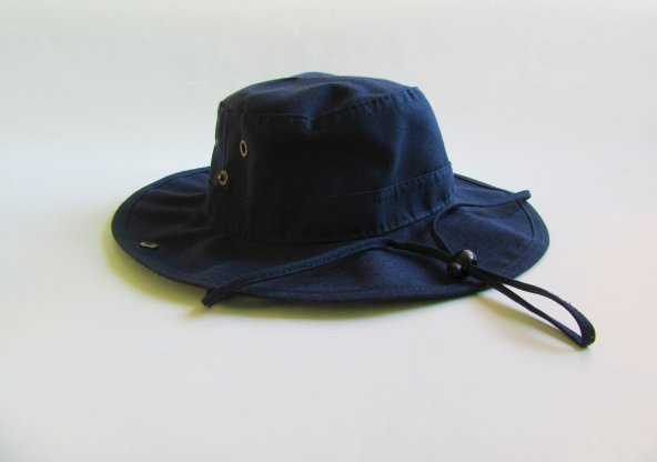 salarticaret lacivert safari şapka unisex şapka pamuklu ürün ürün görseli 1