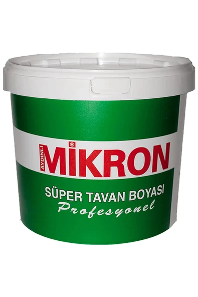 Mikron Tavan Boyası 10 Kg Beyaz ürün görseli 1