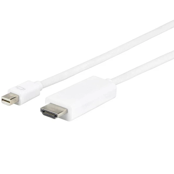 Mini Displayport To Hdmi Çevirici Adaptör Tv Kablosu 1.8 Metre ürün görseli 1