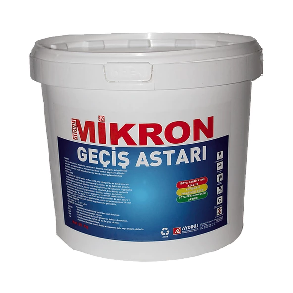 Mikron Geçiş Astarı 20 Kg. Beyaz ürün görseli 1