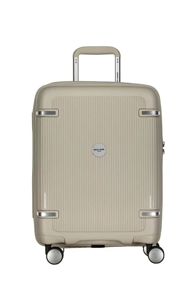 Pierre Cardin Kabin Boy %100 Polipropilen Valiz Gri 04PC7070 ürün görseli 1