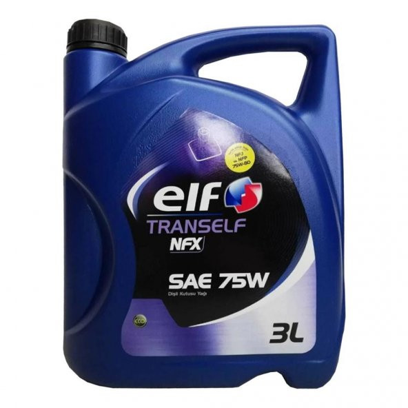 Elf Tranself NFX SAE 75W 3 Lt Yarı Sentetik Şanzıman Yağı ürün görseli 1