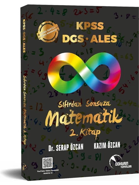 Doktrin Yayınları KPSS / DGS / Ales Sıfırdan Sonsuza Matematik-2 Konu Özetli Soru Bankası ürün görseli 1