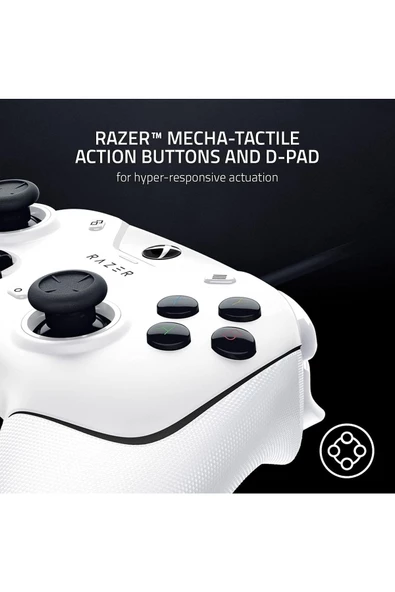 RAZER Wolverıne V2 Oyun Kolu Beyaz - Resim 4