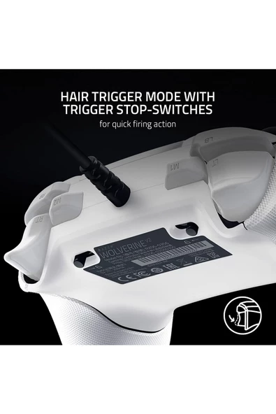 RAZER Wolverıne V2 Oyun Kolu Beyaz - Resim 5