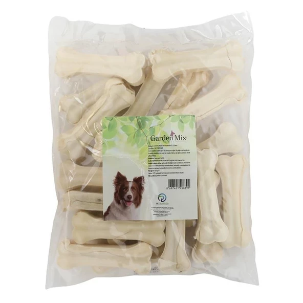 Gardenmix Sütlü Deri Kemik 10cm 40-45 Gr 20 Li Paket ürün görseli 1