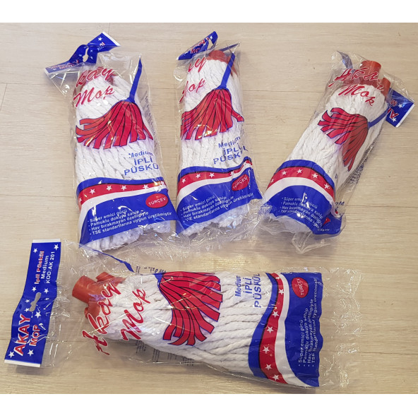 Vidalı Mop İpli M Püskül ürün görseli 1
