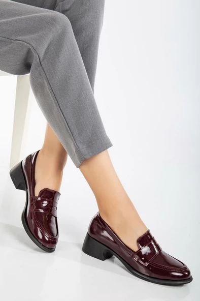 Papuçccity Fendii 03022 Kadın Günlük Loafer Ayakkabı ürün görseli 1