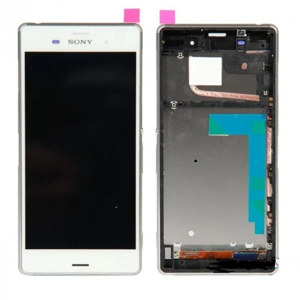 Sony Z3 Lcd Ekran Dokunmatik Çerçeveli Panel 100 Orijinal ürün görseli 1