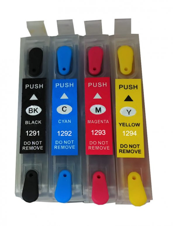 EPSON SX525WD SX535WD SX620FW UYUMLU KOLAY DOLAN KARTUŞ 4 RENK (DOLU) ürün görseli 1
