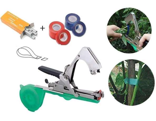 Garden Pro Bitki Bağlama Makası-Bağlama Bandı Ve Zımba Hediyeli ürün görseli 1