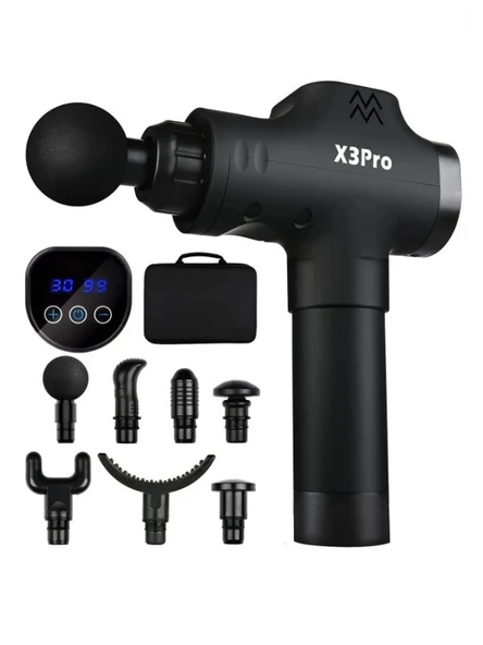 Kraft Hart X3PRO Siyah 24 V Masaj Tabancası ürün görseli 1