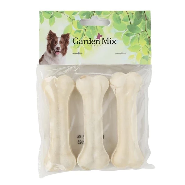 Gardenmix Sütlü Deri Kemik 10 Cm 40-45 Gr 3 Lü Paket ürün görseli 1