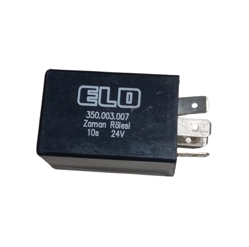 ELO 24V 10 Saniye Silecek Zaman Rölesi 4 Uçlu 350.003.007 ürün görseli 1