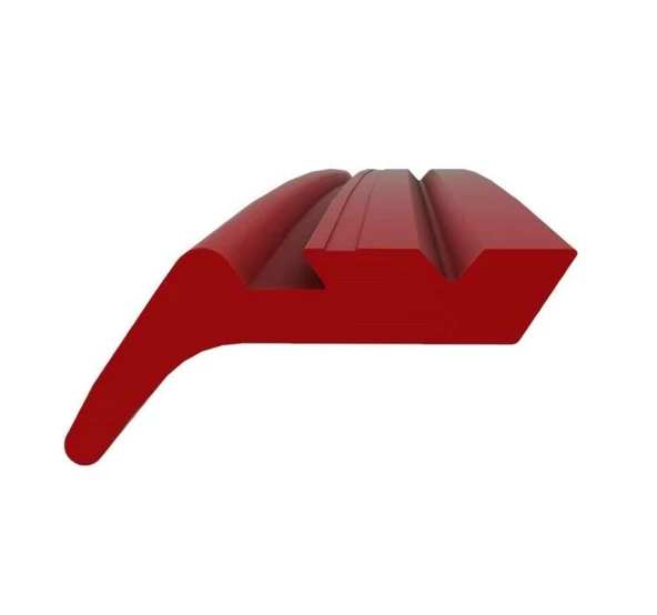 Contacall Cnc Kızak Fitili Puntalı Sıyırıcı Tipi Cnc Contası 5 Metre Kırmızı ürün görseli 1