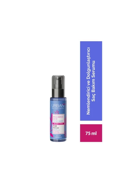 Hyaluronik Asit&kolajen Kuru Ve Cansız Saçlara Özel Saç Bakım Serumu-75ml-uv Koruma ürün görseli 1