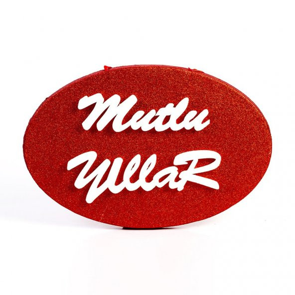 YILBAŞI STRAFOR MUTLU YILLAR 47CM X 31 CM ürün görseli 1
