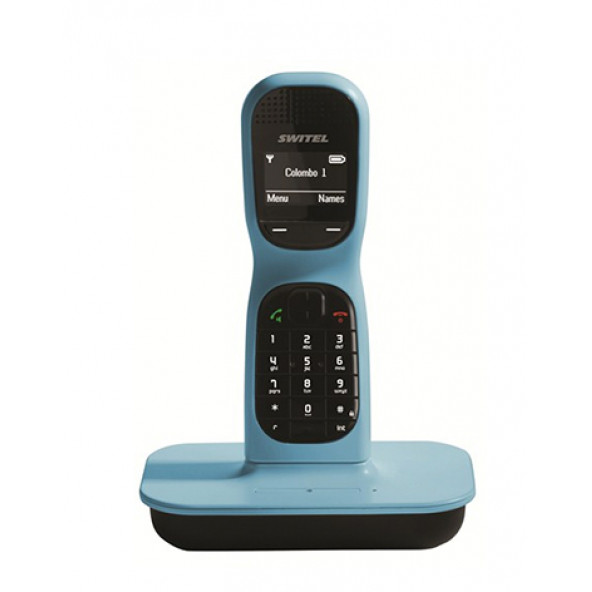 SWITEL DF 1001 COLOMBO ONE DECT TELEFON - MAVİ ürün görseli 1
