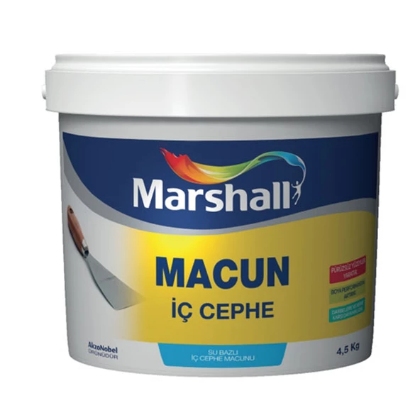 Marshall İç Cephe Macunu 4,5 kg ürün görseli 1