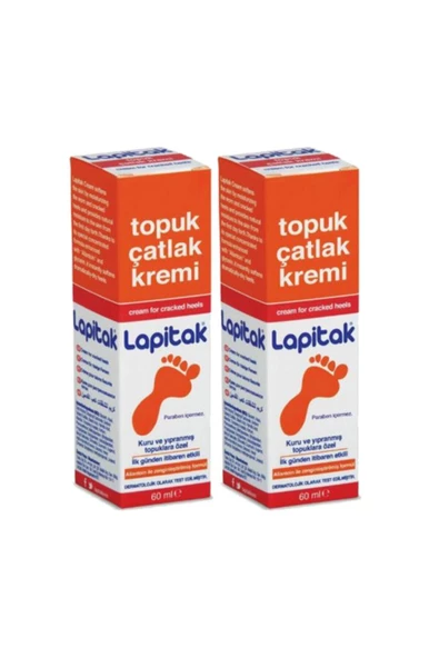 Lapitak Topuk Çatlak Kremi 60ml X 2 Adet ürün görseli 1