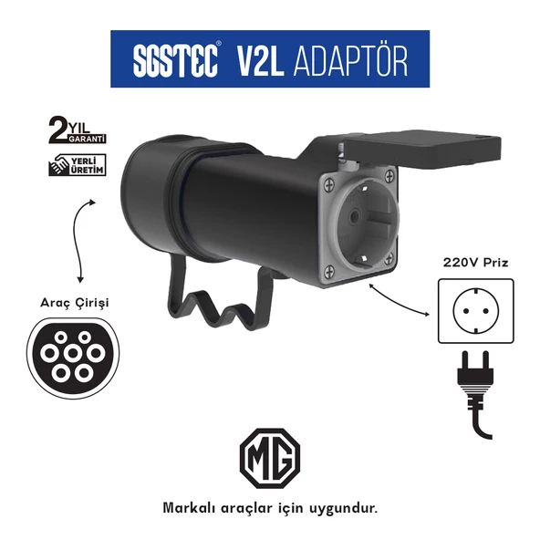 SGSTEC MG V2L Adaptör Priz ürün görseli 1