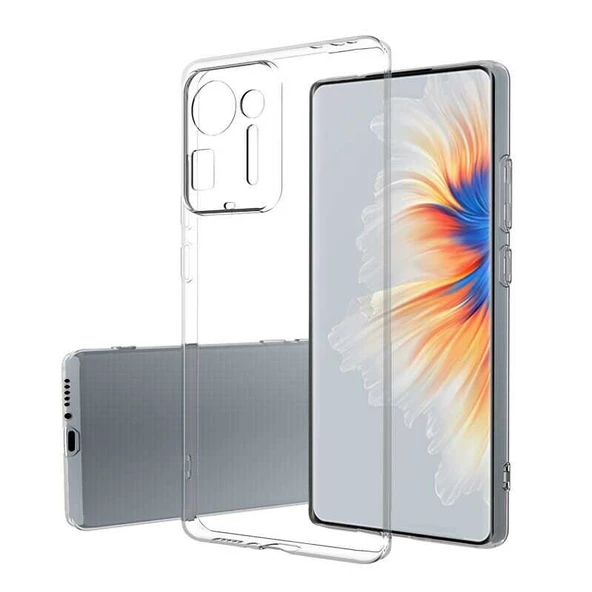 Xiaomi Mi Mix 4 Kılıf Kamera Korumalı Süper Silikon Kılıf ürün görseli 1