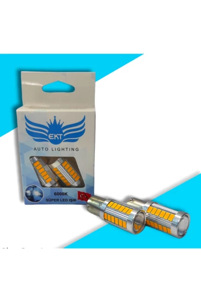 Tek Duy Pro Led Ampul Geri Vites, Sinyal, Stop Ampulü Tek Duy 93 Tip Turuncu ürün görseli 1