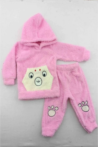 pembe Kışlık Welsoft Lüx Bebek Takımı ürün görseli 1