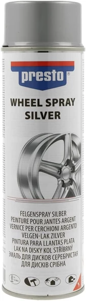 Presto Akrilik Sprey Jant Boyası Gümüş 500ml ürün görseli 1