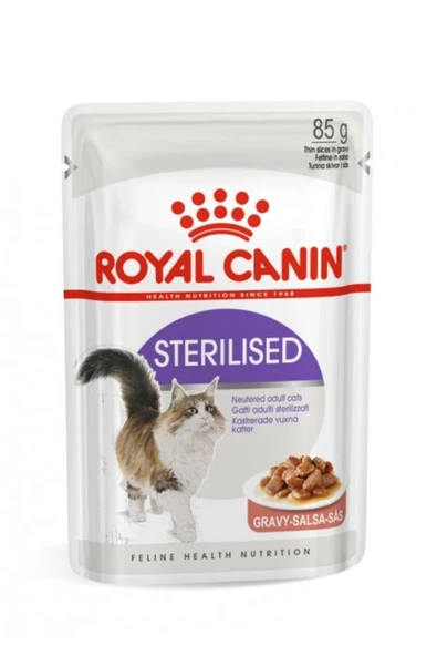 Sterilised Gravy Yaş Kedi Maması 85 gr ürün görseli 1