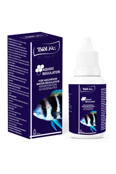Biolive Aquaxi Regulator Akvaryum Için Su Düzenleyici 50ml ürün görseli 1