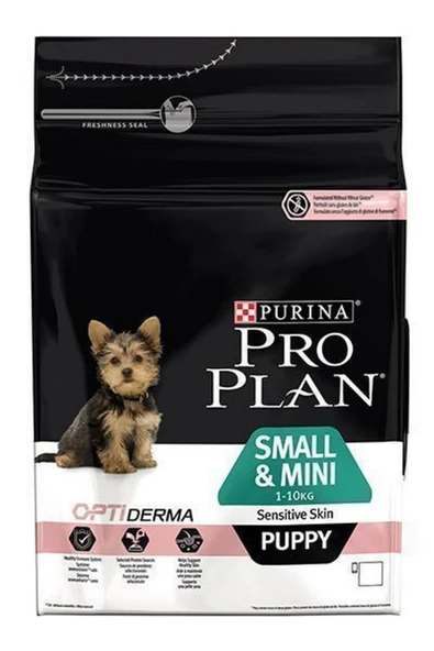 Pro Plan Puppy Small Sensitive Somonlu Küçük Irk Hassas Yavru Köpek Mamasi 3 Kg ürün görseli 1