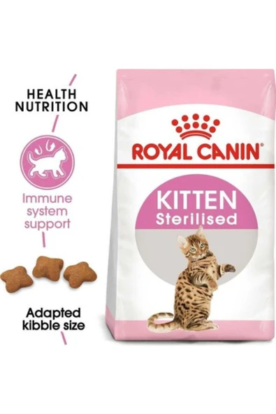 Kitten Yavru Sterilised Kısırlaştırılmış Kuru Kedi Maması 2 Kg ürün görseli 1