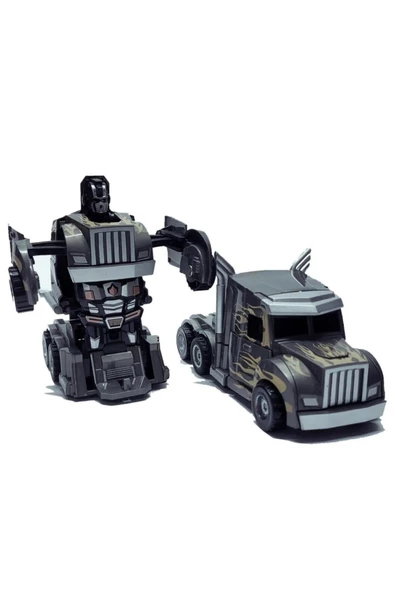 Transformer Tarzı Tıra Dönüşen 14 Cm Optimus Prime Robot Olan TIR ürün görseli 1