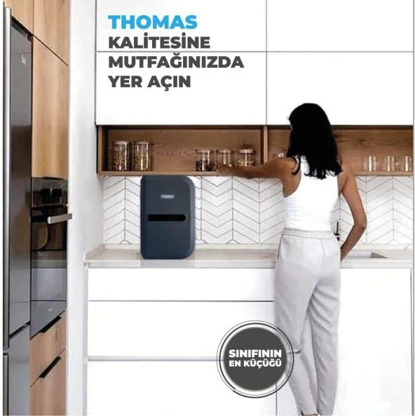 Thomas Su Arıtma Cihazı Antibakteriyel Kasa - Dahili 8 Litre Metal Tank Ve Lüx Musluk - Resim 2